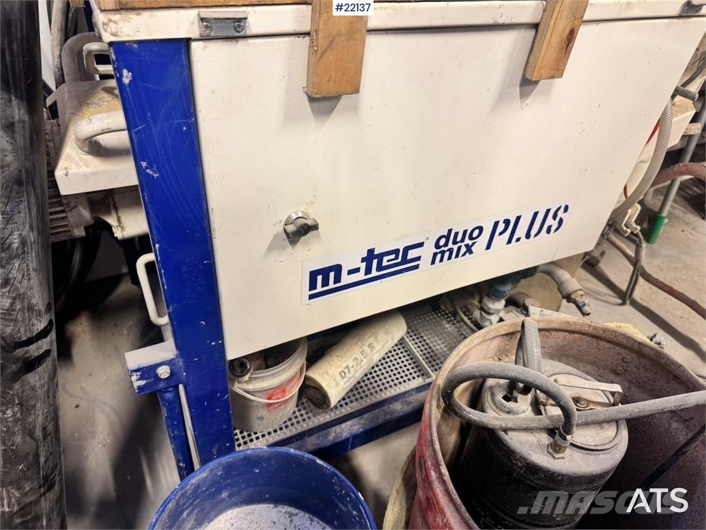 M-Tec Duo Mix – mortar mixer/pump Muut koneet