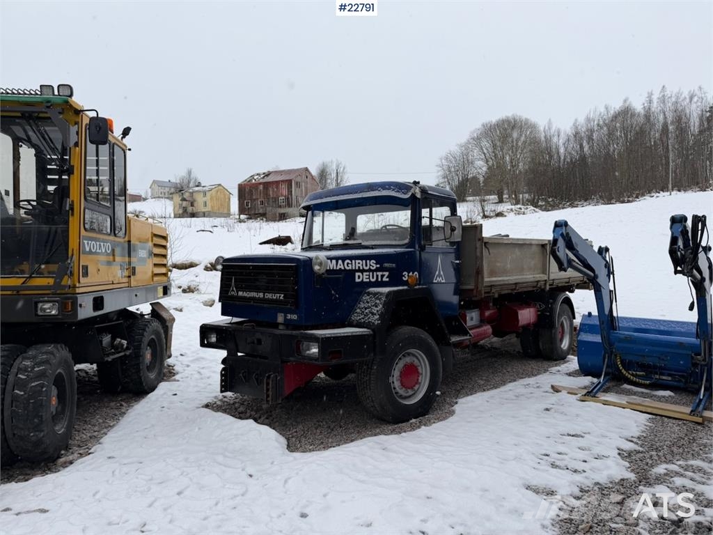 Magirus Deutz 310D19AK Valníky/Sklápěcí bočnice