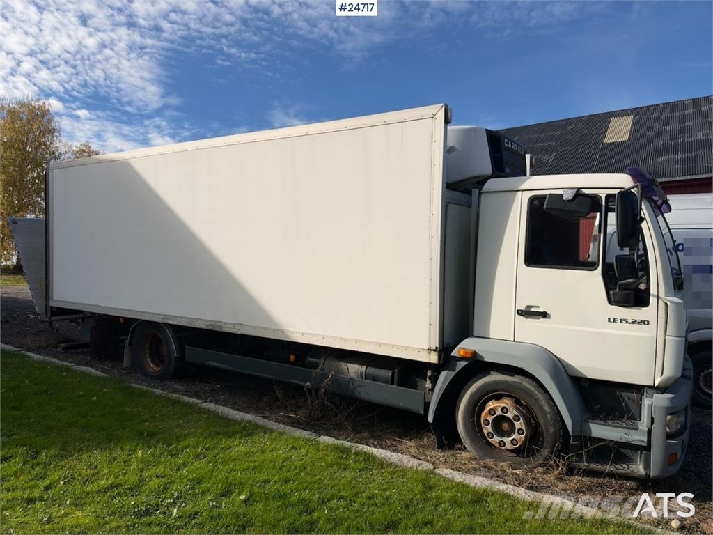MAN LE 15.220 4x2 Box Truck with Tail Lift and Refrige Kofferaufbau