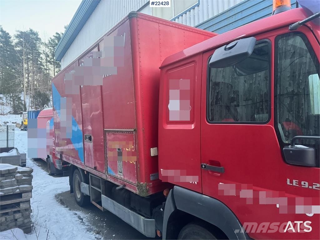 MAN LE 9.220 Box Truck – Low Mileage Caminhões baú