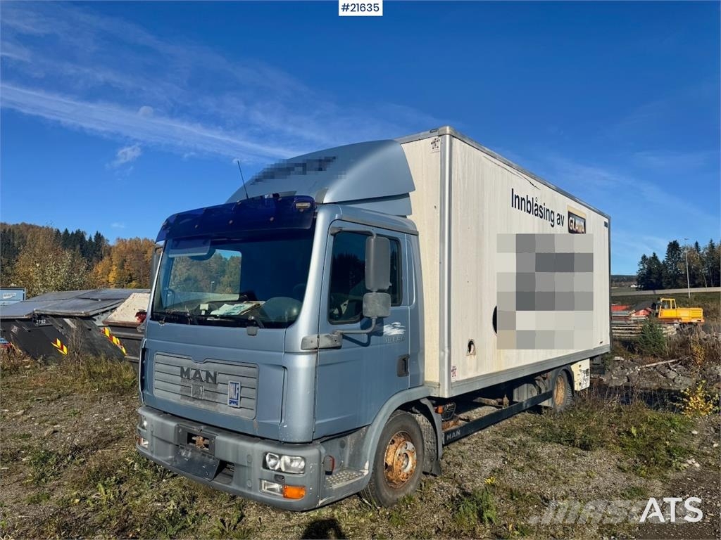 MAN TGL 8.180 4x2 Box Truck. Furgoonautod