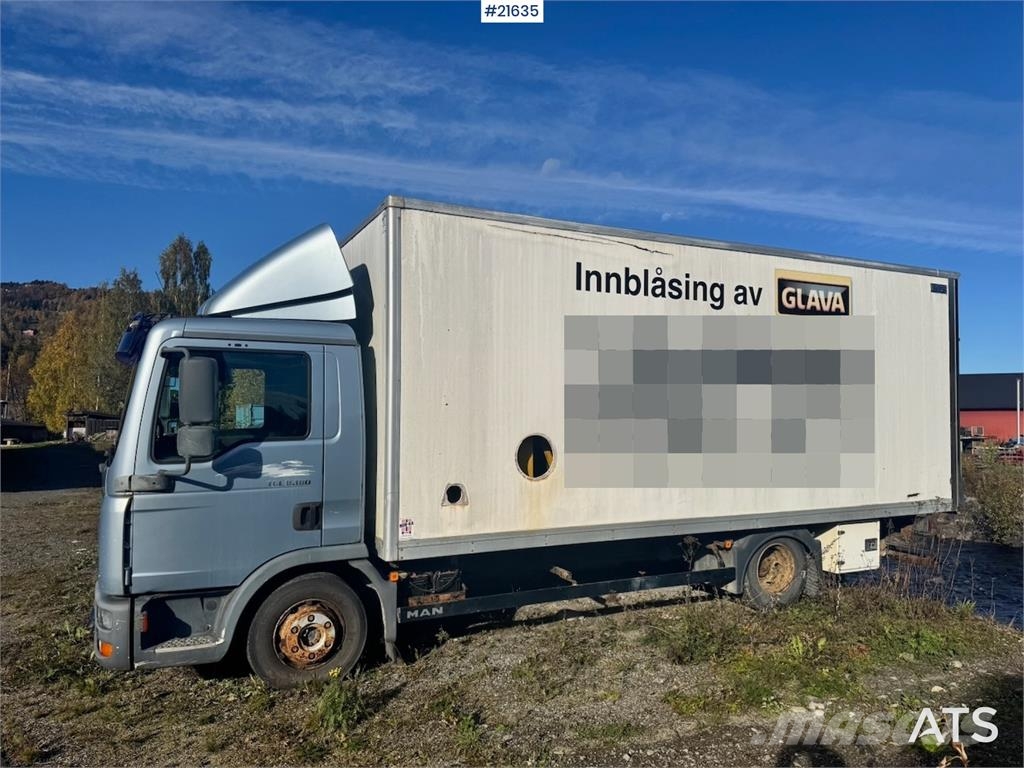 MAN TGL 8.180 4x2 Box Truck. Furgoonautod