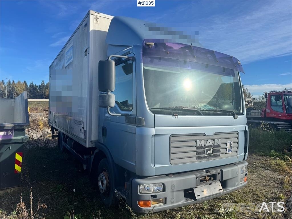 MAN TGL 8.180 4x2 Box Truck. Furgoonautod
