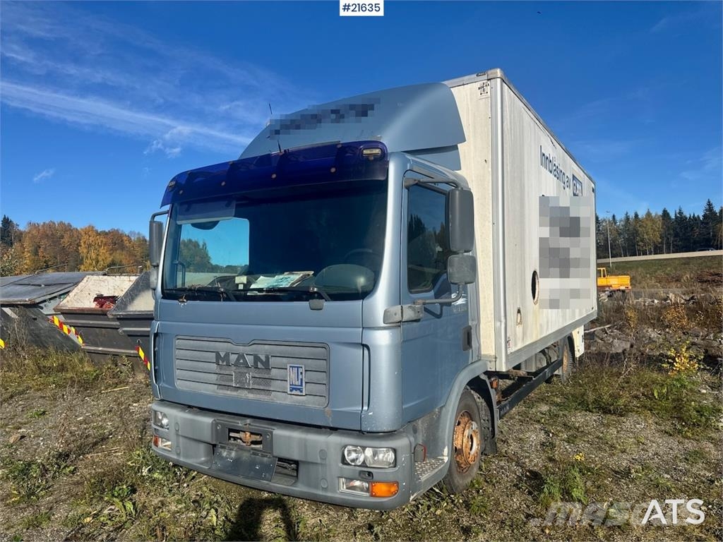 MAN TGL 8.180 4x2 Box Truck. Furgoonautod