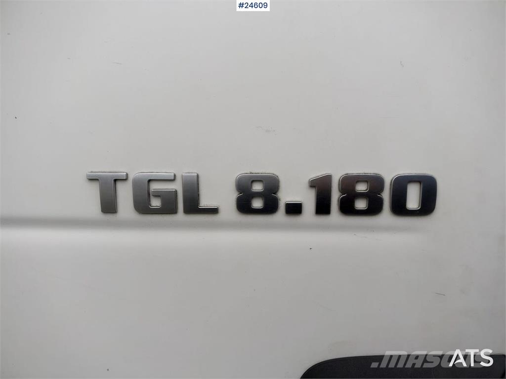 MAN TGL 8.180 4x2 Box truck - Gearbox needs to be repl Box body trucks