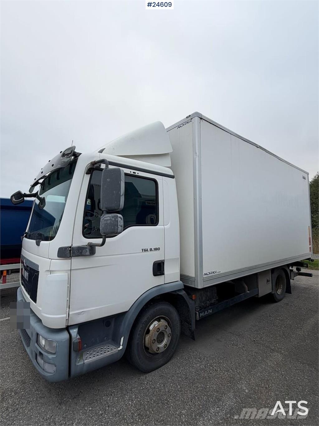 MAN TGL 8.180 4x2 Box truck - Gearbox needs to be repl Box body trucks