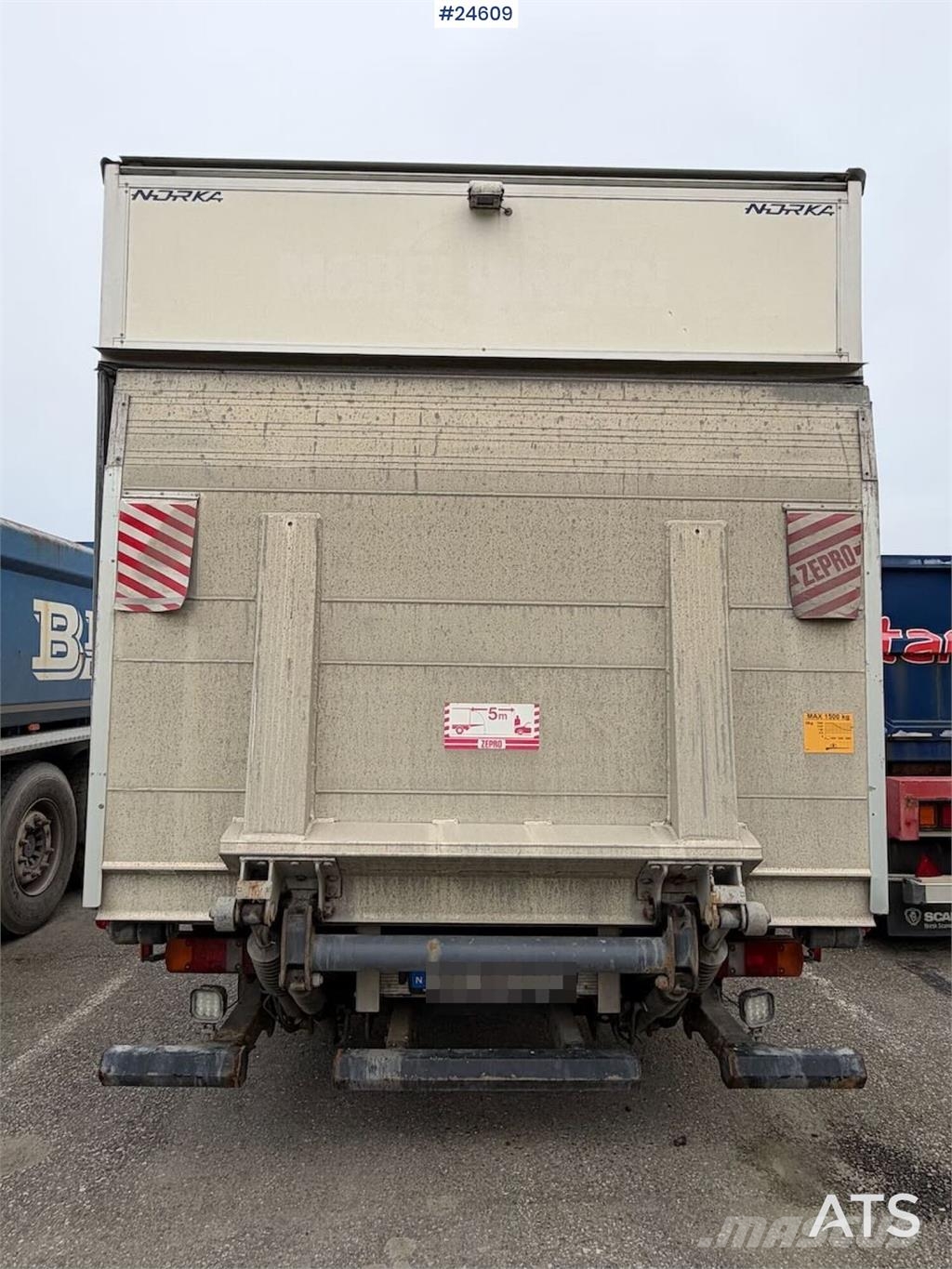 MAN TGL 8.180 4x2 Box truck - Gearbox needs to be repl Box body trucks