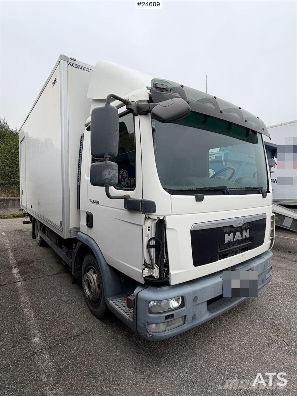 MAN TGL 8.180 4x2 Box truck - Gearbox needs to be repl Box body trucks