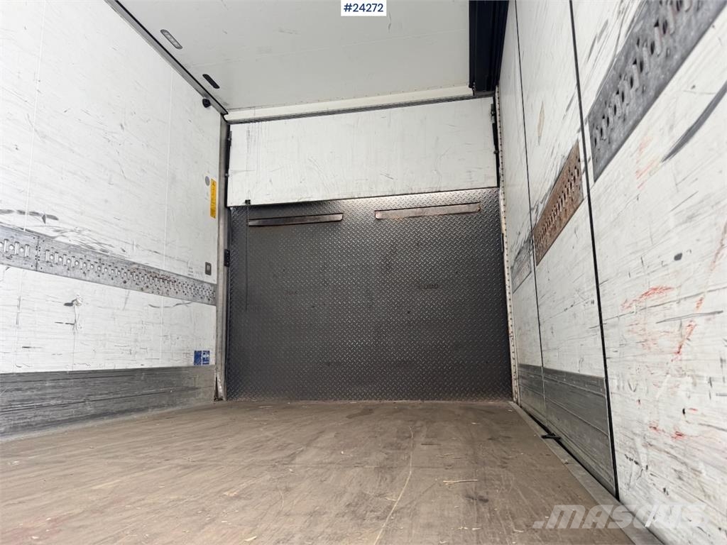 MAN TGM 18.290 4x2 Box Truck with Full Side Opening Caminhões baú