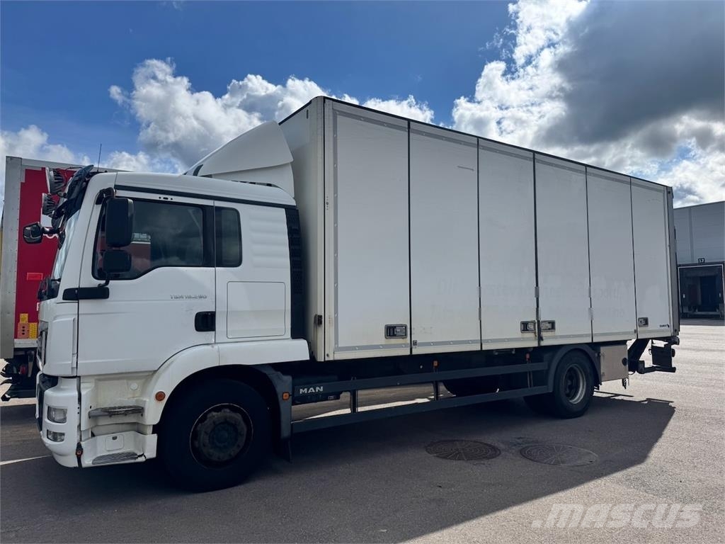 MAN TGM 18.290 4x2 Box Truck with Full Side Opening Caminhões baú