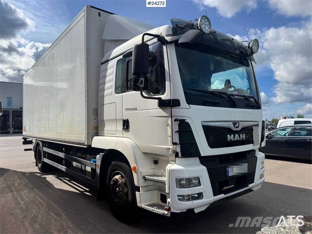MAN TGM 18.290 4x2 Box Truck with Full Side Opening Caminhões baú