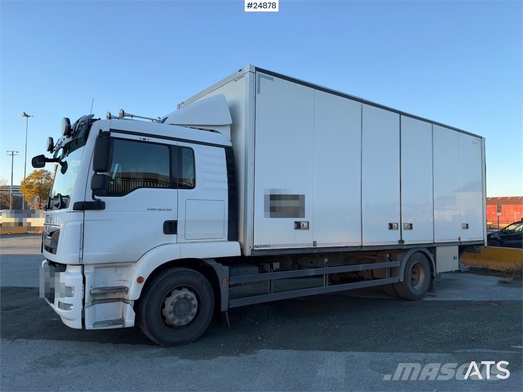 MAN TGM 18.290 4x2 Box van w/ Full side opening - 255, Camion cassonati