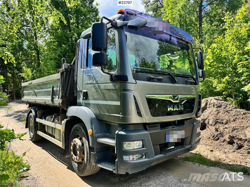 MAN TGM 18.290 4x2 Tipper Truck with 3-Way Tipping Bod Camiones bañeras basculantes o volquetes