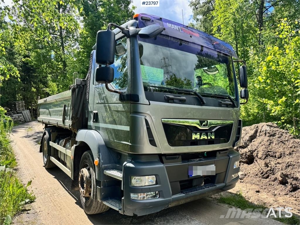 MAN TGM 18.290 4x2 Tipper Truck with 3-Way Tipping Bod Camiones bañeras basculantes o volquetes