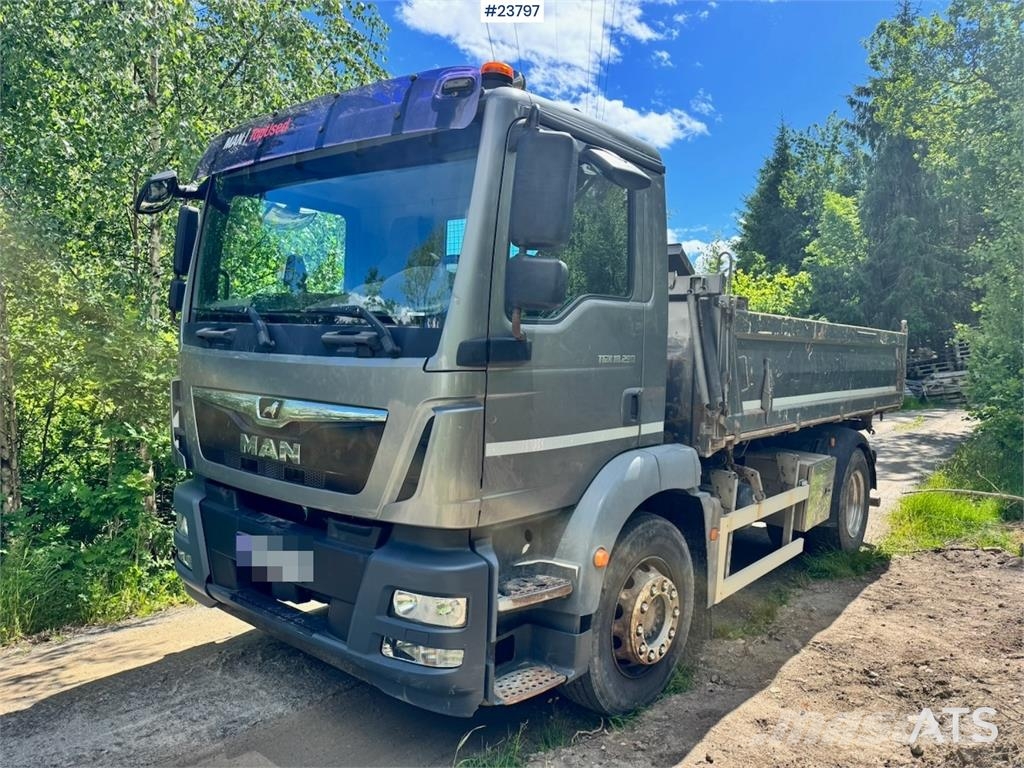 MAN TGM 18.290 4x2 Tipper Truck with 3-Way Tipping Bod Camiones bañeras basculantes o volquetes