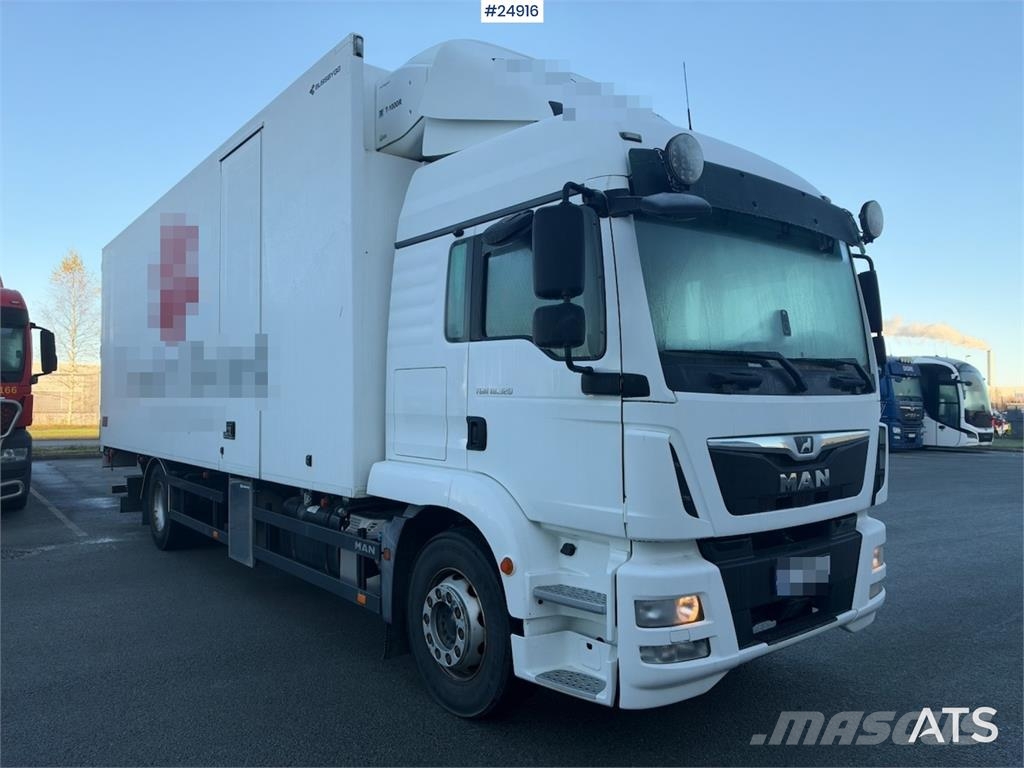 MAN TGM 18.320 4x2 Box Truck with Refrigeration/Freeze Van Body Trucks