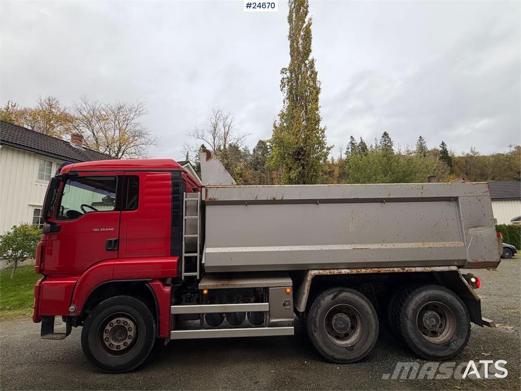 MAN TGS 33.540 6x4 Tipper truck Camion benne