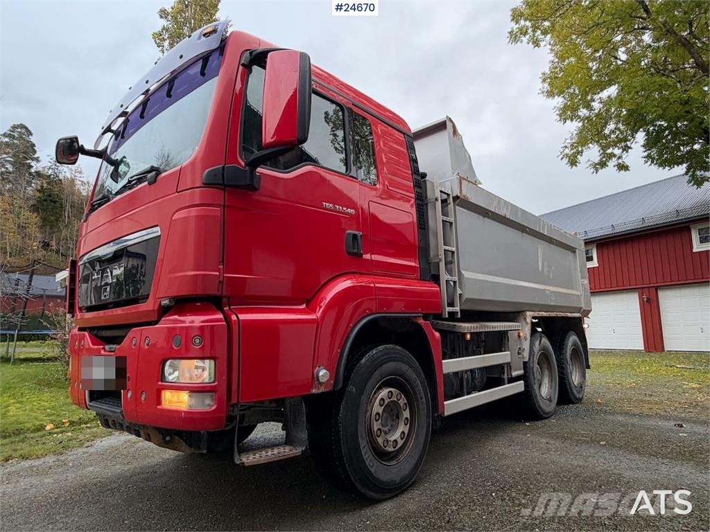 MAN TGS 33.540 6x4 Tipper truck Camion benne