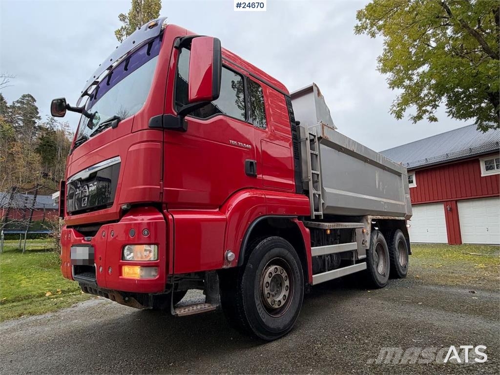 MAN TGS 33.540 6x4 Tipper truck Camion benne