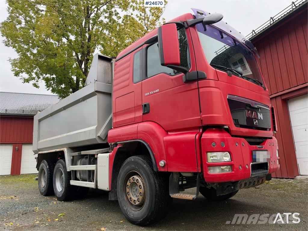 MAN TGS 33.540 6x4 Tipper truck Camion benne