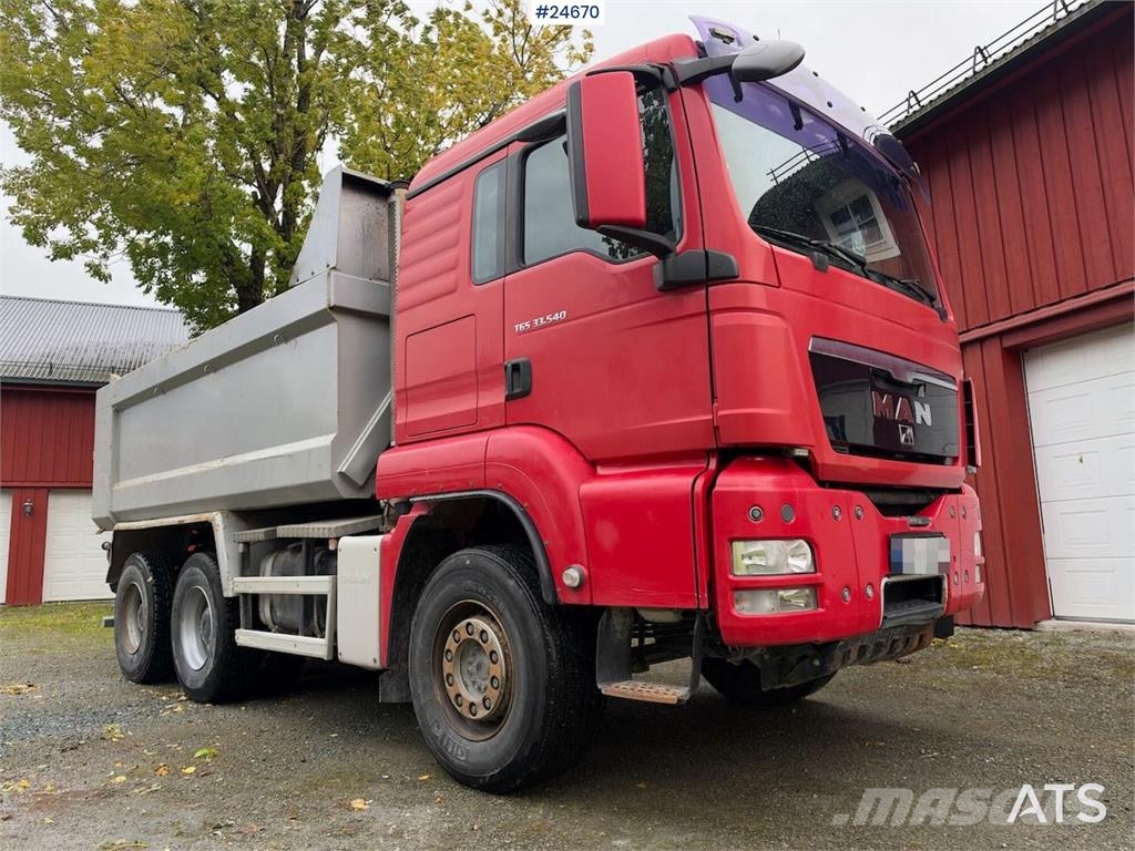 MAN TGS 33.540 6x4 Tipper truck Camion benne