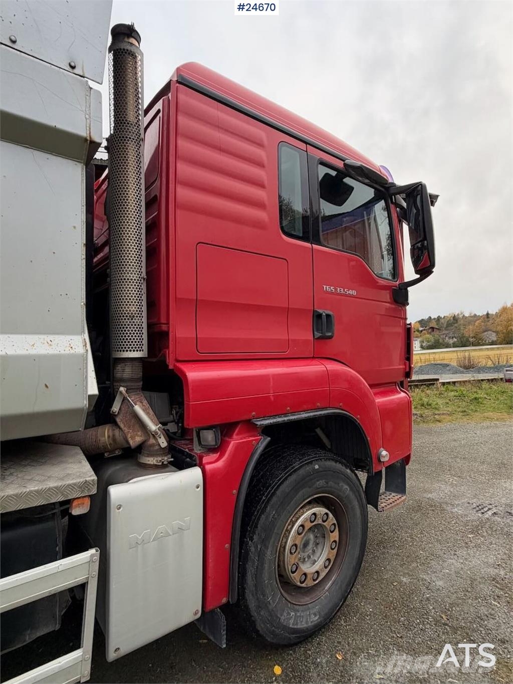 MAN TGS 33.540 6x4 Tipper truck Camion benne