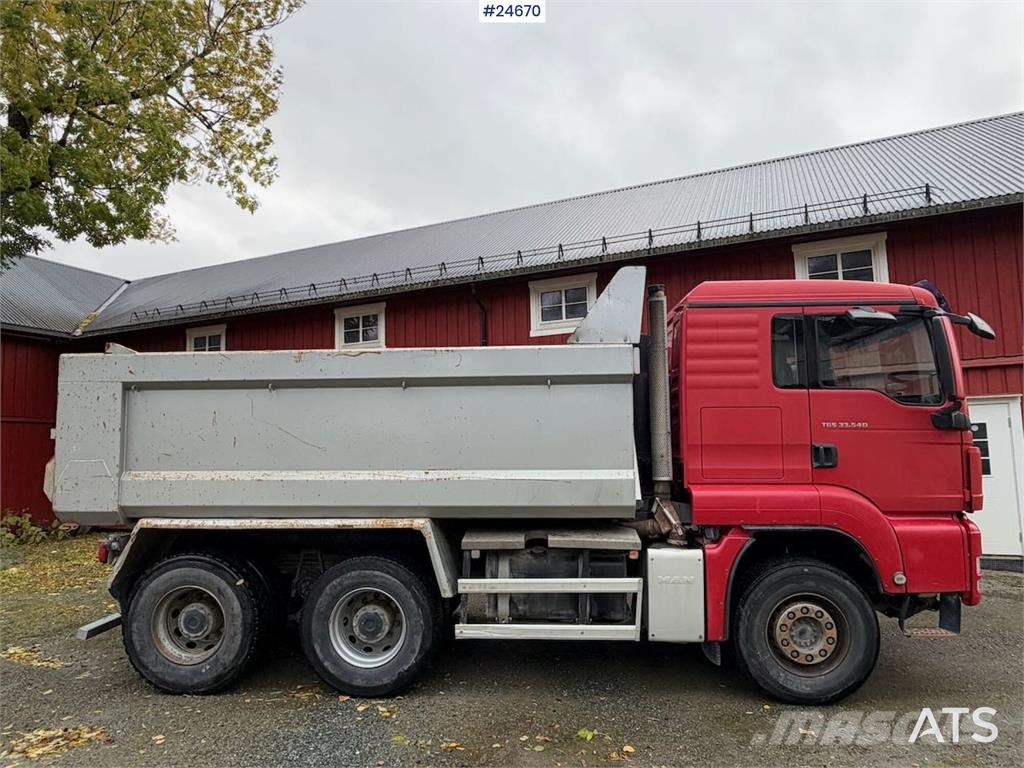 MAN TGS 33.540 6x4 Tipper truck Camion benne