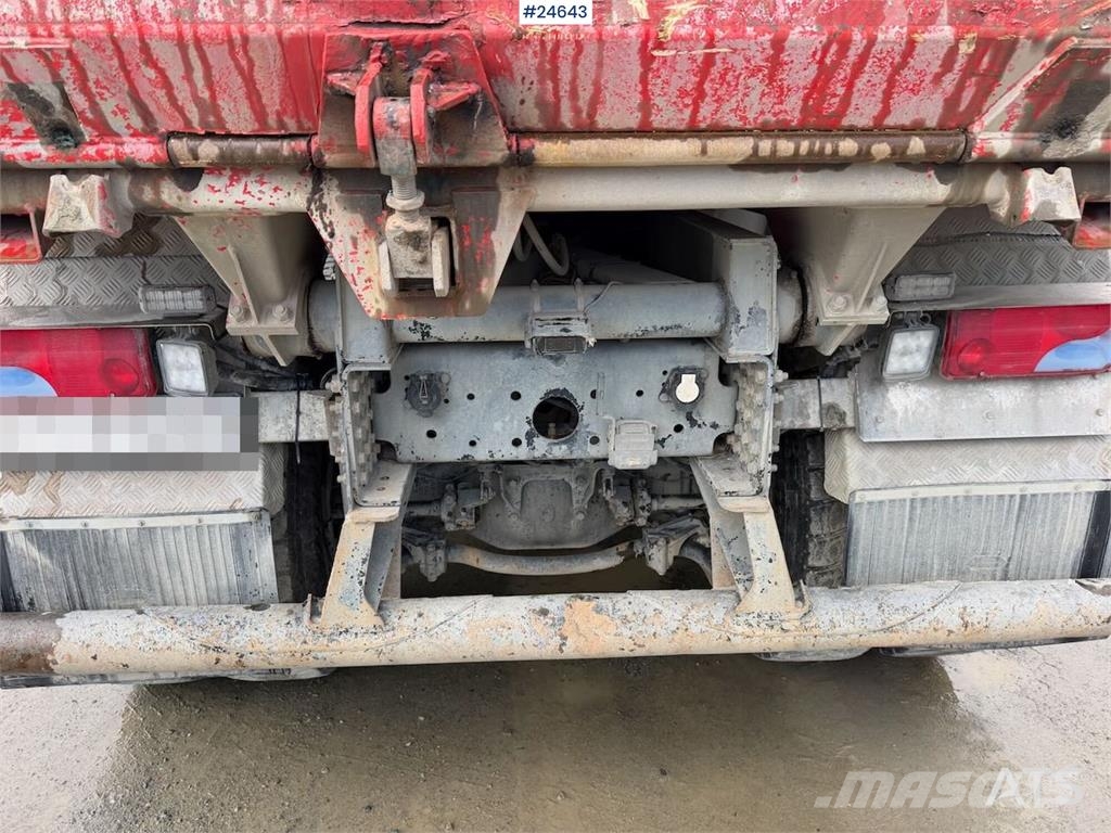 MAN TGS 41.250 8x4 tipper Tippbil