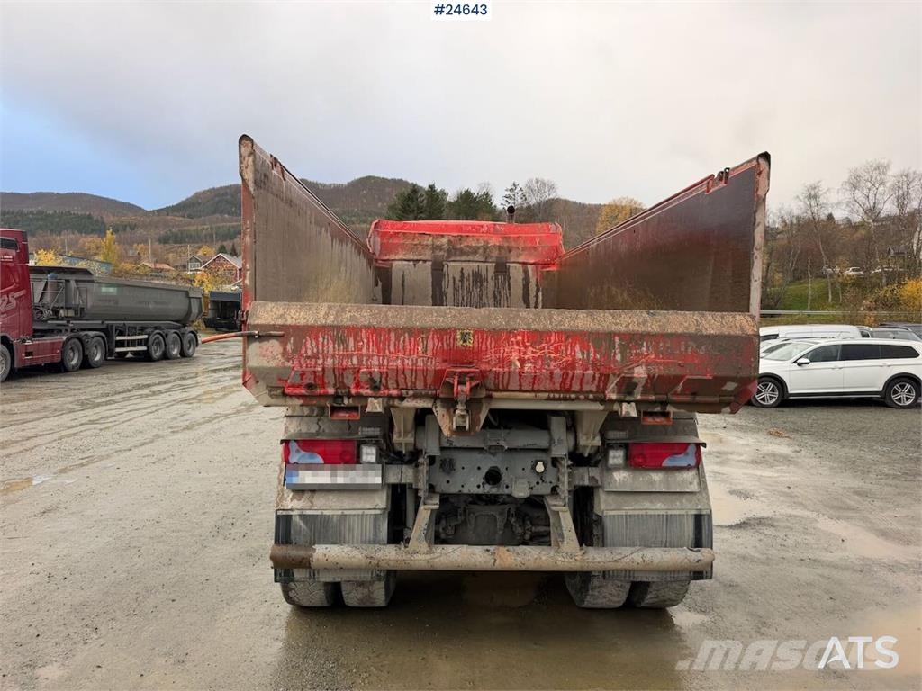 MAN TGS 41.250 8x4 tipper Tippbil