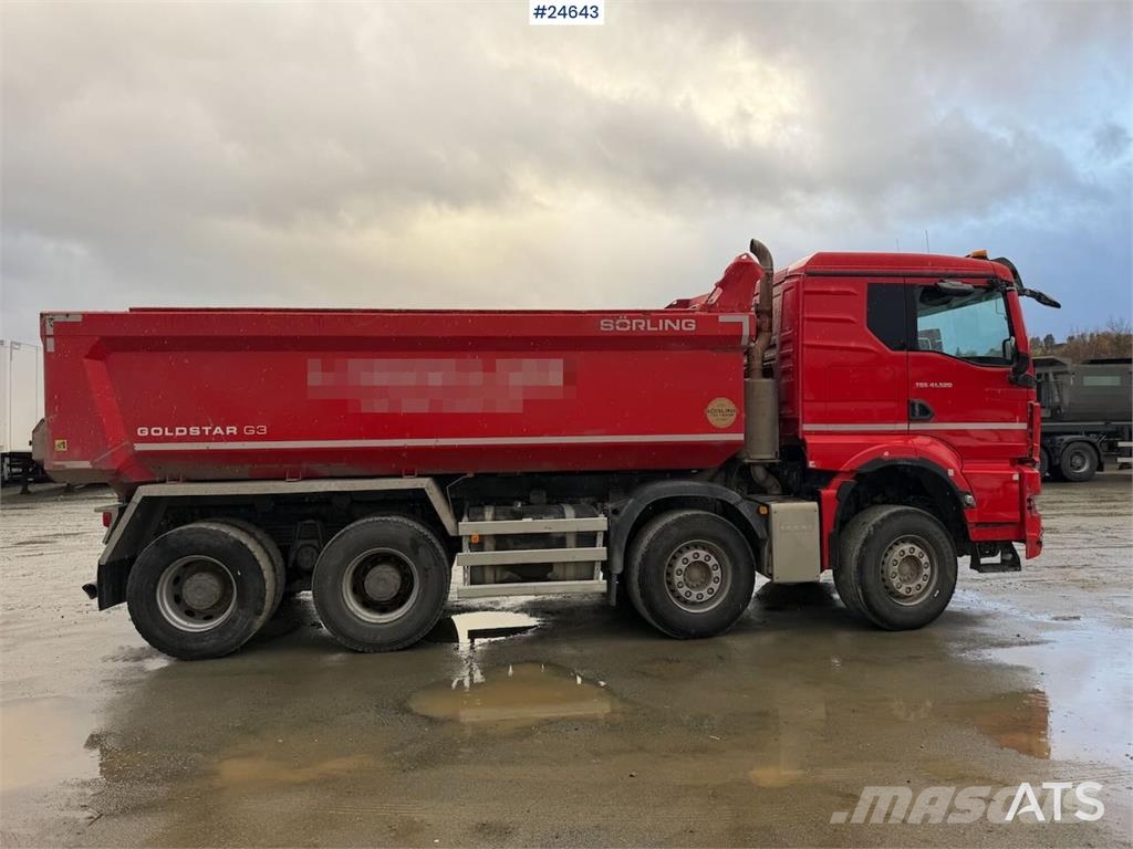 MAN TGS 41.250 8x4 tipper Tippbil