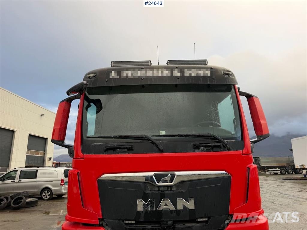 MAN TGS 41.250 8x4 tipper Tippbil