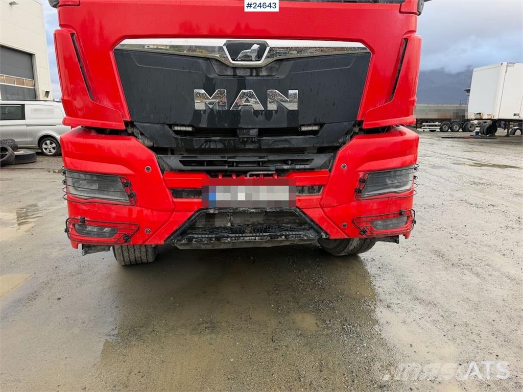 MAN TGS 41.250 8x4 tipper Tippbil
