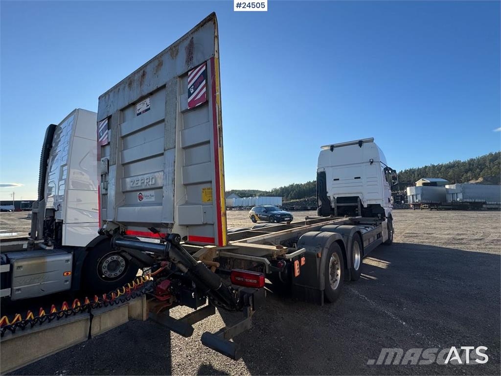 MAN TGX 26.510 Container Chassis – Zepro Tail Lift Kamioni-šasije