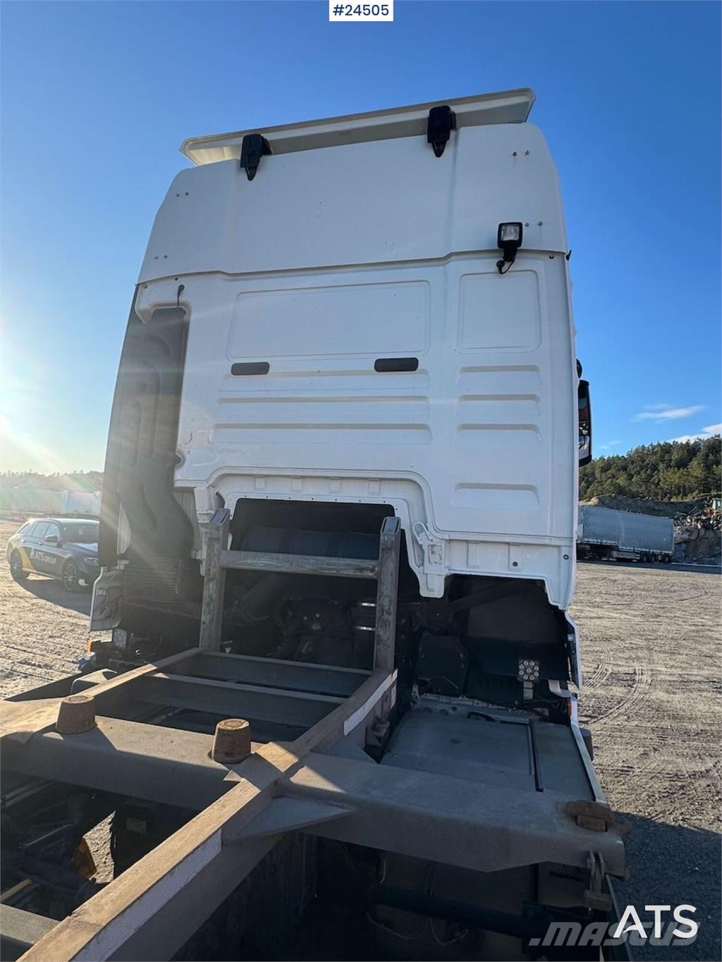 MAN TGX 26.510 Container Chassis – Zepro Tail Lift Kamioni-šasije