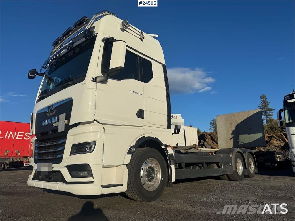 MAN TGX 26.510 Container Chassis – Zepro Tail Lift Kamioni-šasije