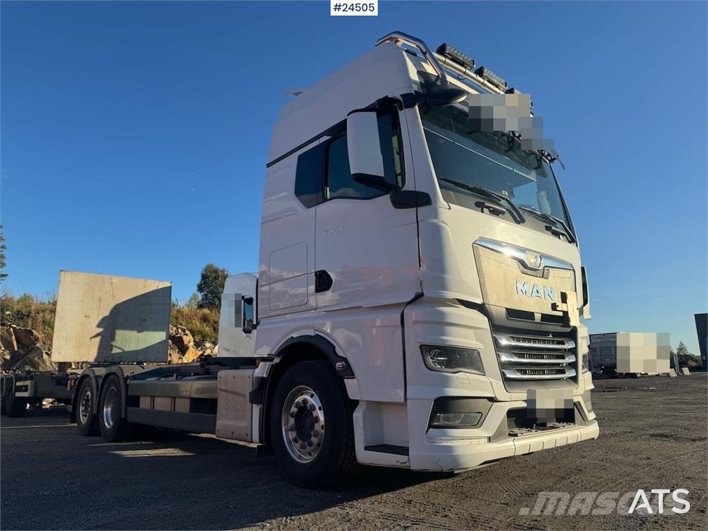 MAN TGX 26.510 Container Chassis – Zepro Tail Lift Kamioni-šasije