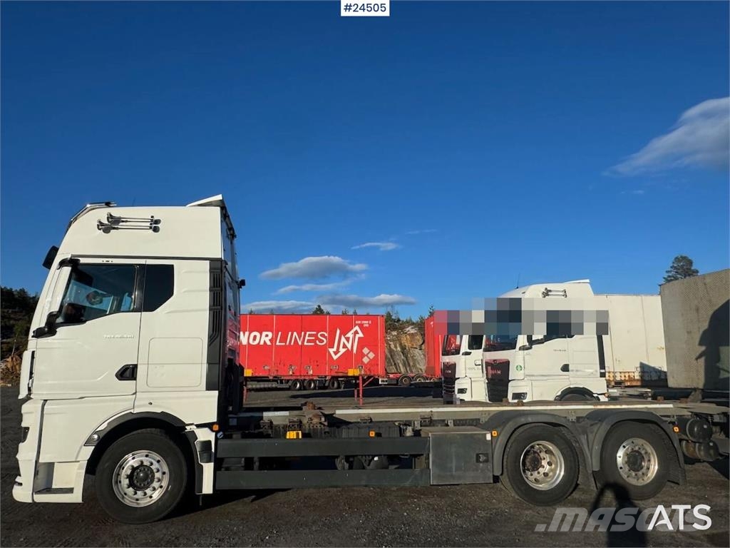 MAN TGX 26.510 Container Chassis – Zepro Tail Lift Kamioni-šasije