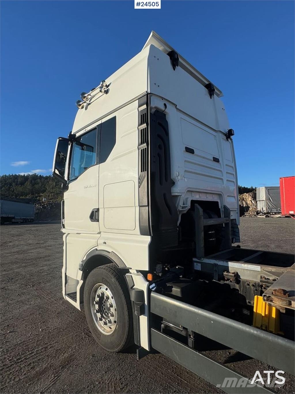 MAN TGX 26.510 Container Chassis – Zepro Tail Lift Kamioni-šasije