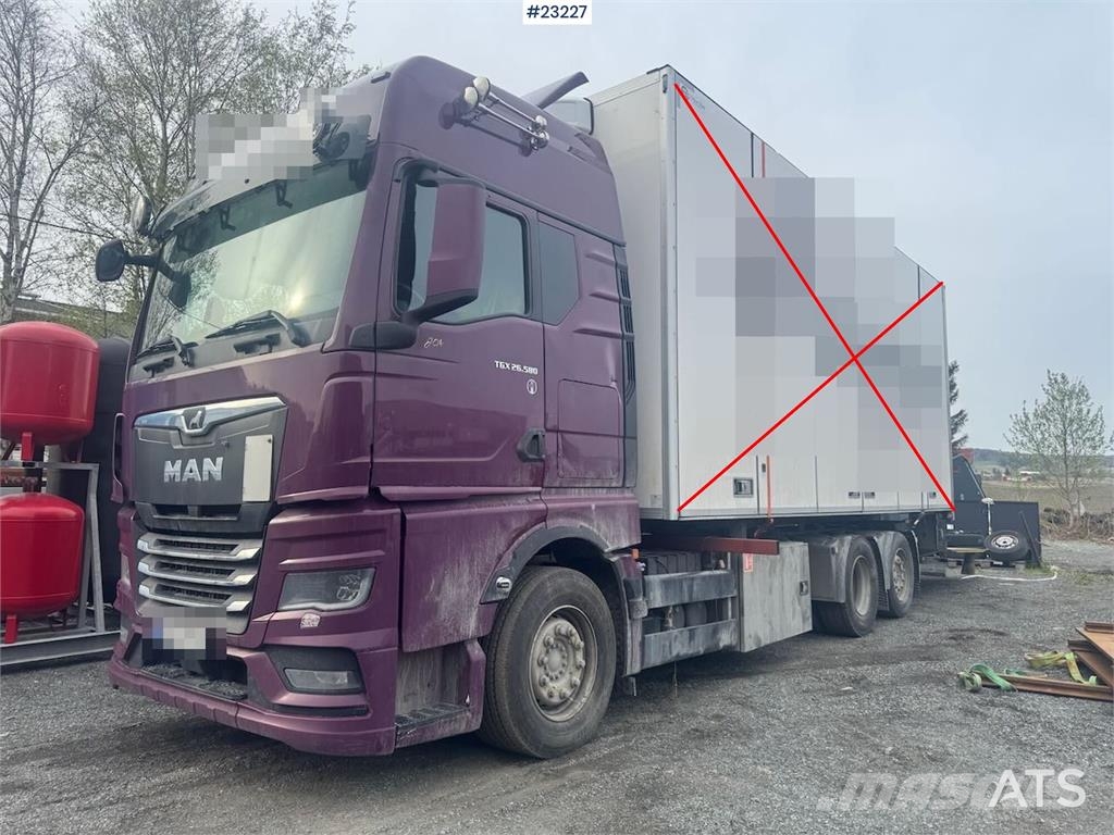 MAN TGX 26.580 6x2 Chassis Camiones con chasís y cabina