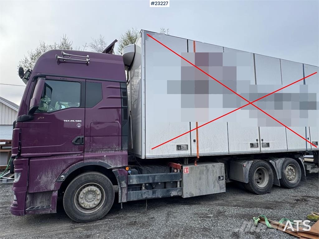 MAN TGX 26.580 6x2 Chassis Camiones con chasís y cabina