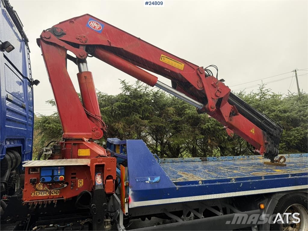 MAN TGX 26.580 6x2 Crane Truck with HMF 25.6 tm Crane Crane trucks