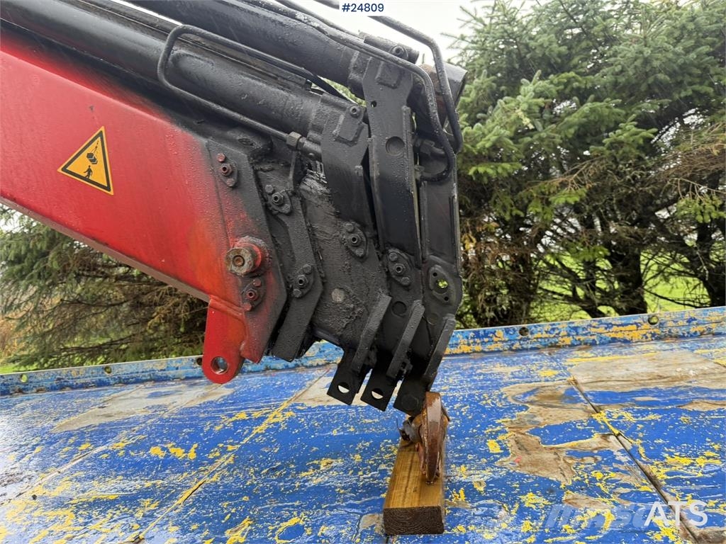 MAN TGX 26.580 6x2 Crane Truck with HMF 25.6 tm Crane Crane trucks