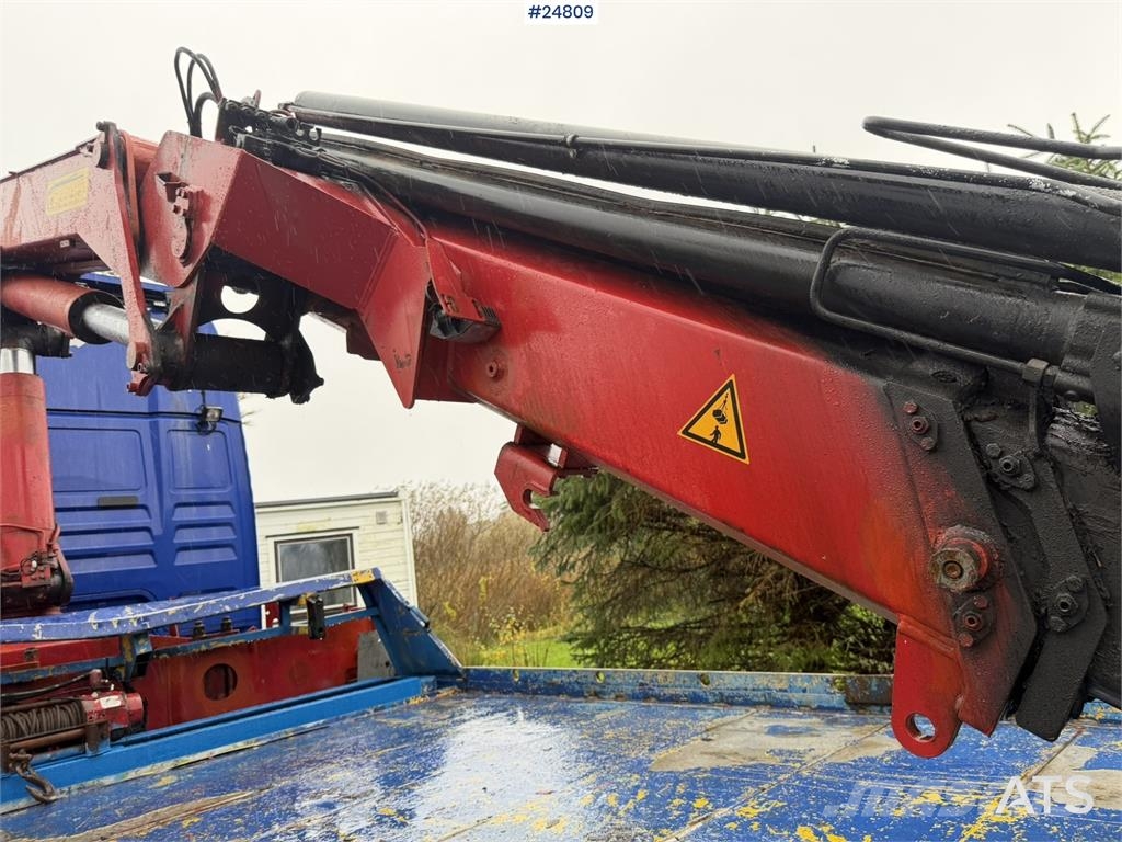 MAN TGX 26.580 6x2 Crane Truck with HMF 25.6 tm Crane Crane trucks