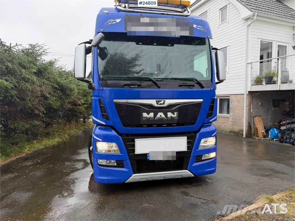 MAN TGX 26.580 6x2 Crane Truck with HMF 25.6 tm Crane Crane trucks