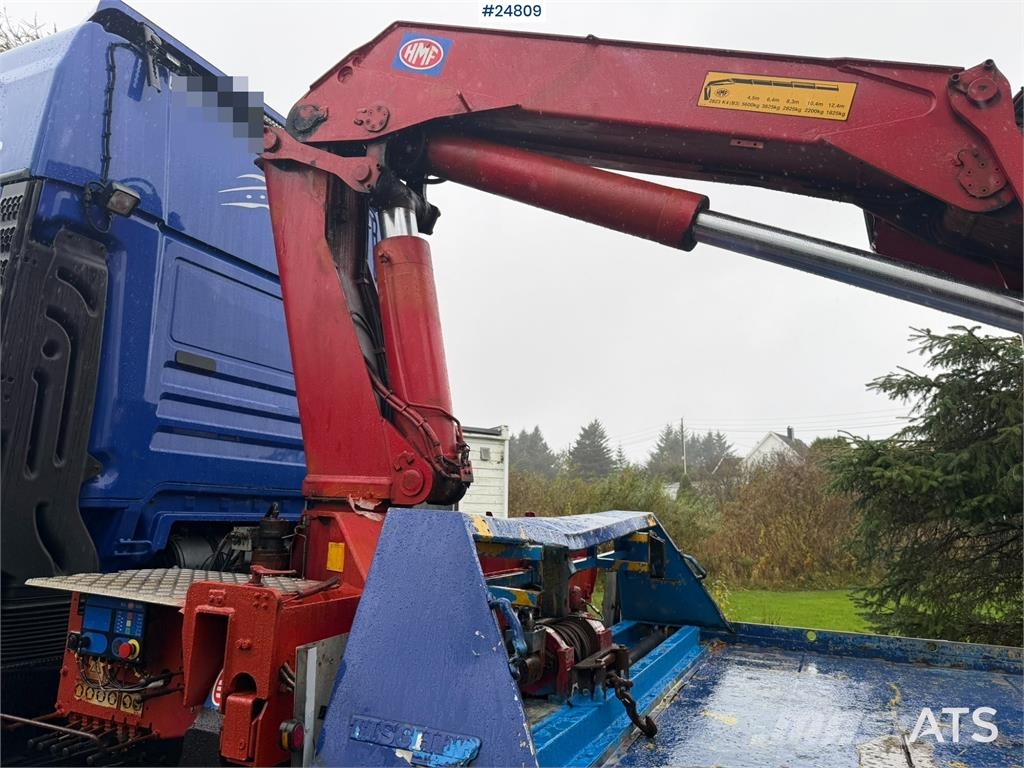 MAN TGX 26.580 6x2 Crane Truck with HMF 25.6 tm Crane Crane trucks