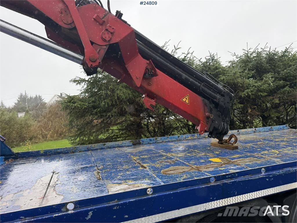 MAN TGX 26.580 6x2 Crane Truck with HMF 25.6 tm Crane Crane trucks