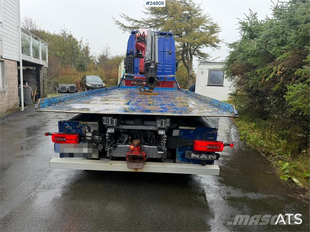 MAN TGX 26.580 6x2 Crane Truck with HMF 25.6 tm Crane Crane trucks