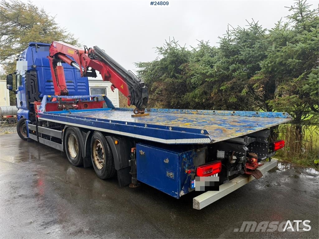 MAN TGX 26.580 6x2 Crane Truck with HMF 25.6 tm Crane Crane trucks