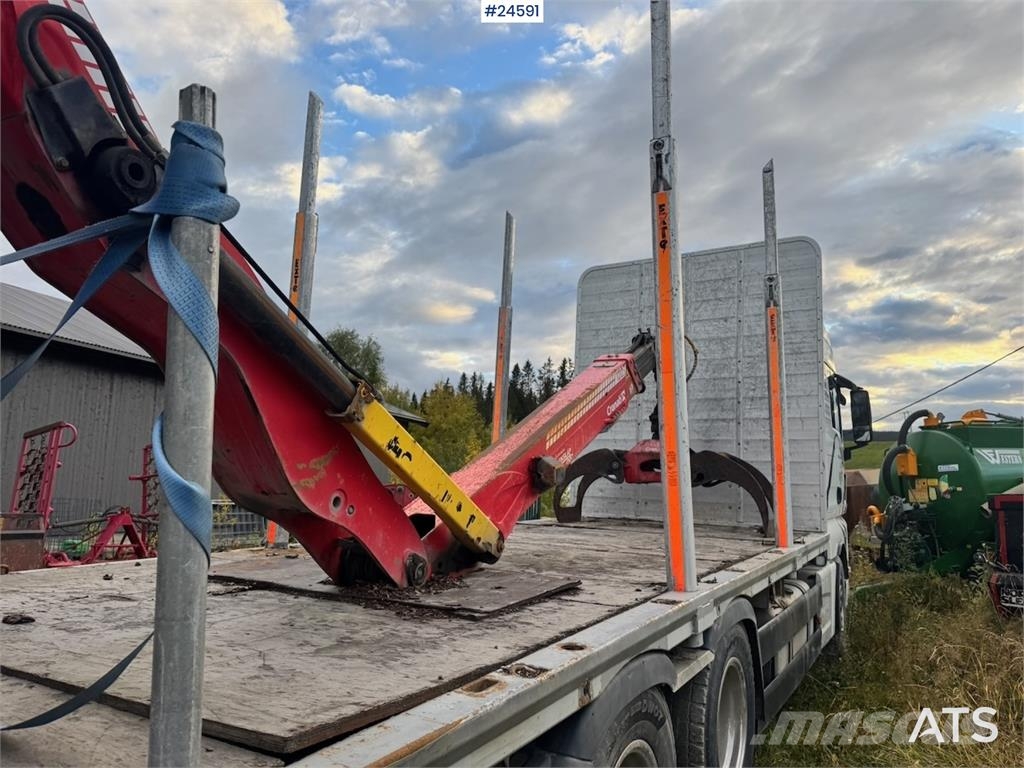 MAN TGX 26.640 Timber Truck with Cranab Crane Kamioni za drva