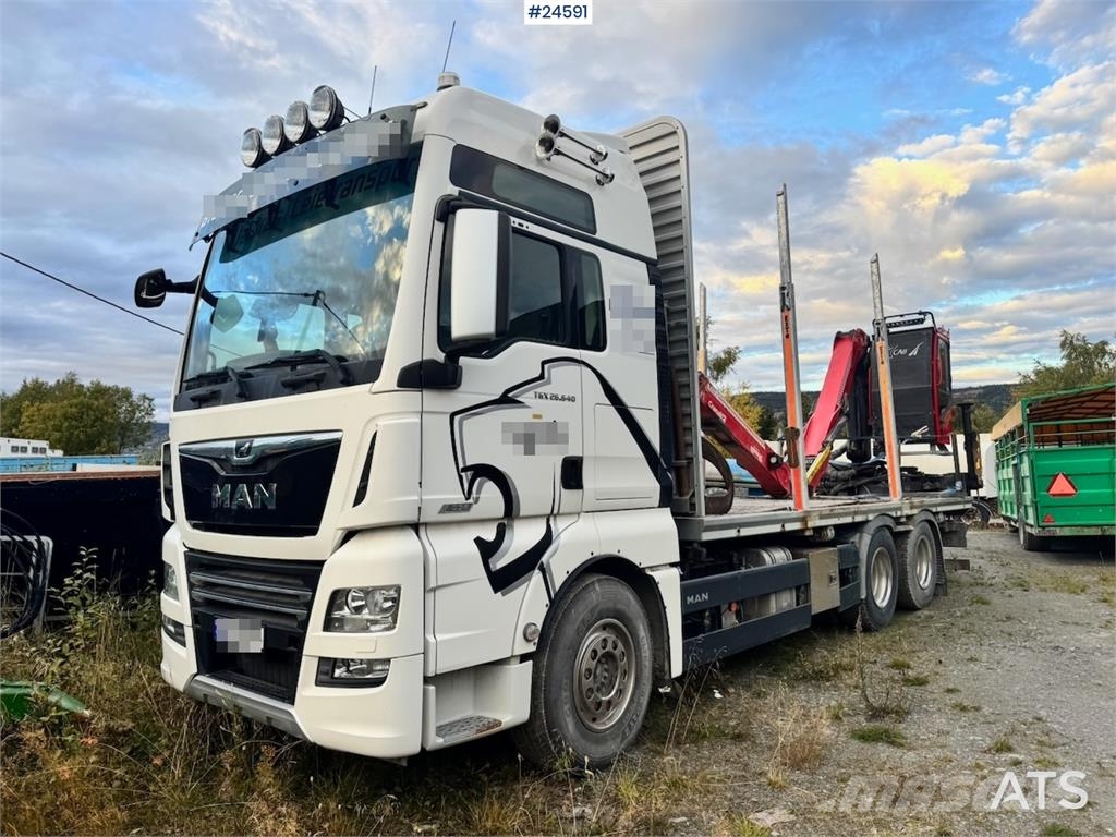 MAN TGX 26.640 Timber Truck with Cranab Crane Kamioni za drva